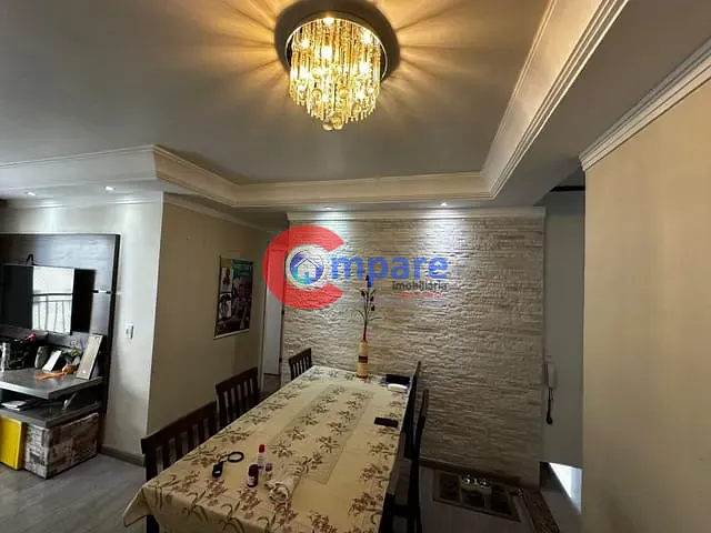 Apartamento 3 quartos e 1 banheiro, à venda, no bairro Picanço em Guarulhos
