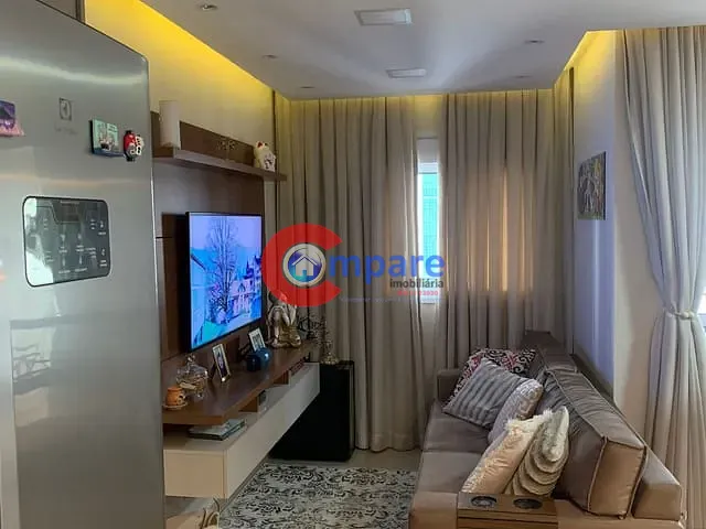 Apartamento 3 quartos e 2 banheiros, à venda, no bairro Jardim Flor da Montanha em Guarulhos