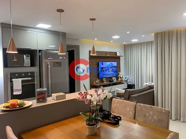 Apartamento 3 quartos e 2 banheiros, à venda, no bairro Jardim Flor da Montanha em Guarulhos