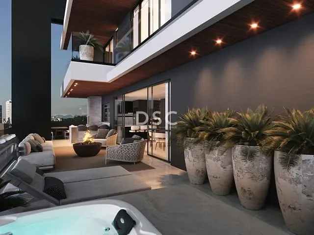 Apartamento com 169m² 3 quartos e 5 banheiros, à venda, no bairro Água Verde em Curitiba