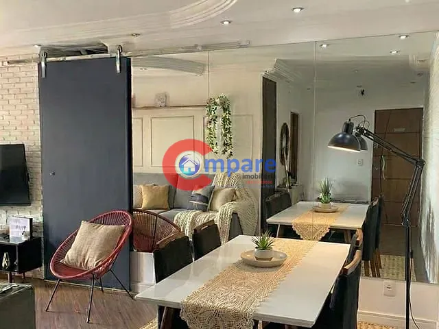 Apartamento 2 quartos e 1 banheiro, à venda, no bairro Jardim Valéria em Guarulhos