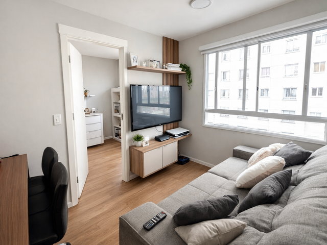 Foto do Apartamento - Apartamento à venda, Vila das Bandeiras, Guarulhos, SP | Imobiliária Compare