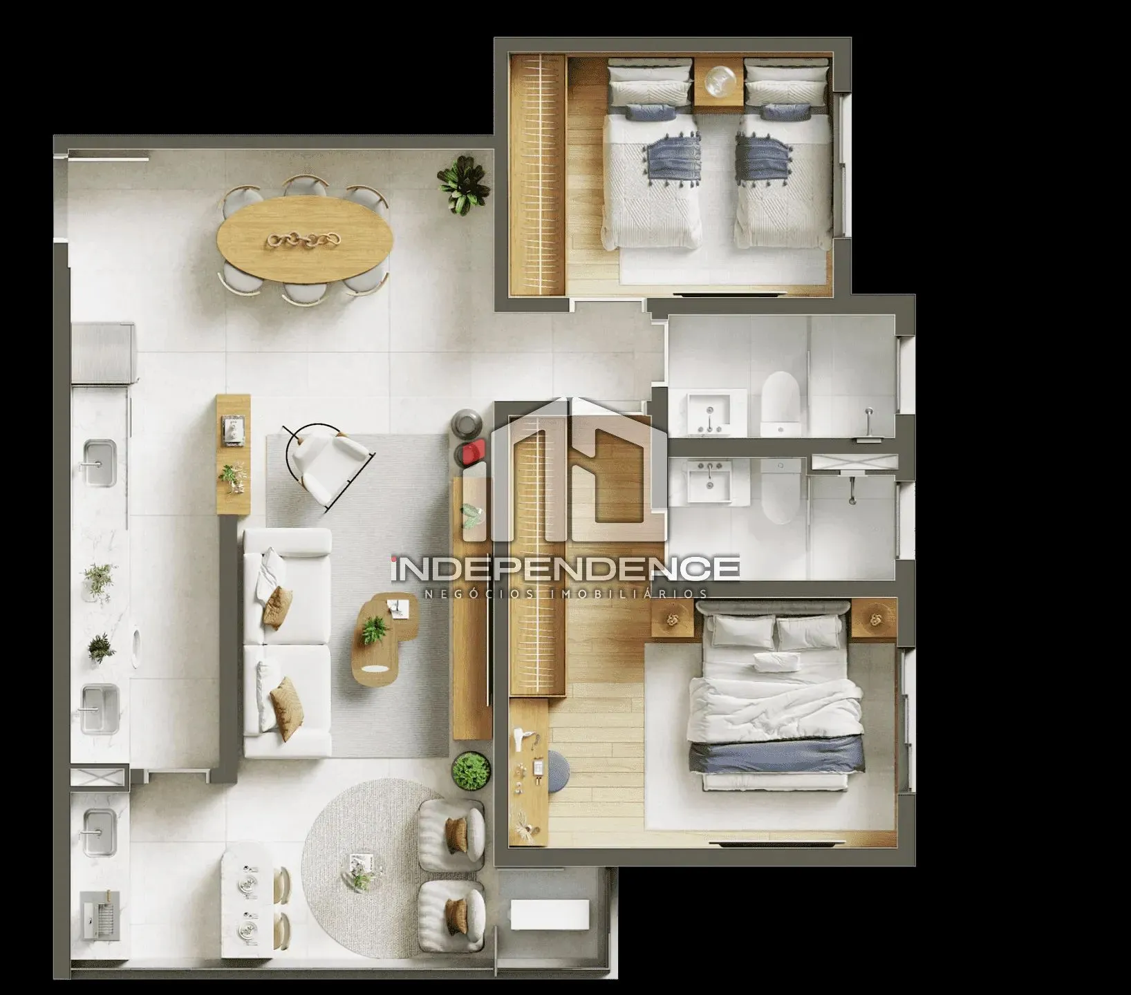 Apartamento, 3 quartos, 73 m² - Foto 28