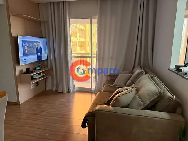 Apartamento 2 quartos e 1 banheiro, à venda, no bairro Jardim Flor da Montanha em Guarulhos