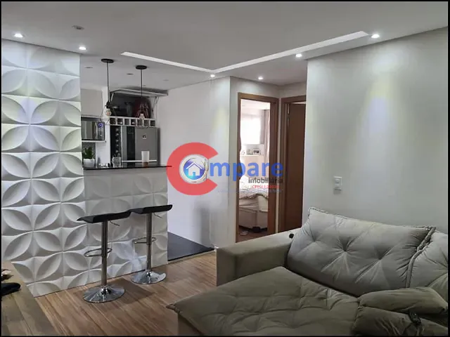 Apartamento 2 quartos e 1 banheiro, para alugar, no bairro Água Chata em Guarulhos