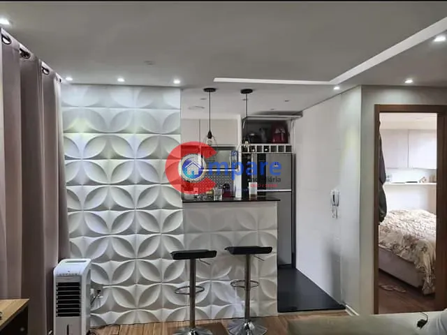 Apartamento 2 quartos e 1 banheiro, para alugar, no bairro Água Chata em Guarulhos