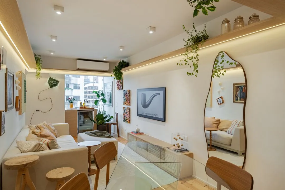 Apartamento para venda em Brooklin Novo com 1 quarto, sendo 1 suíte, 60m²