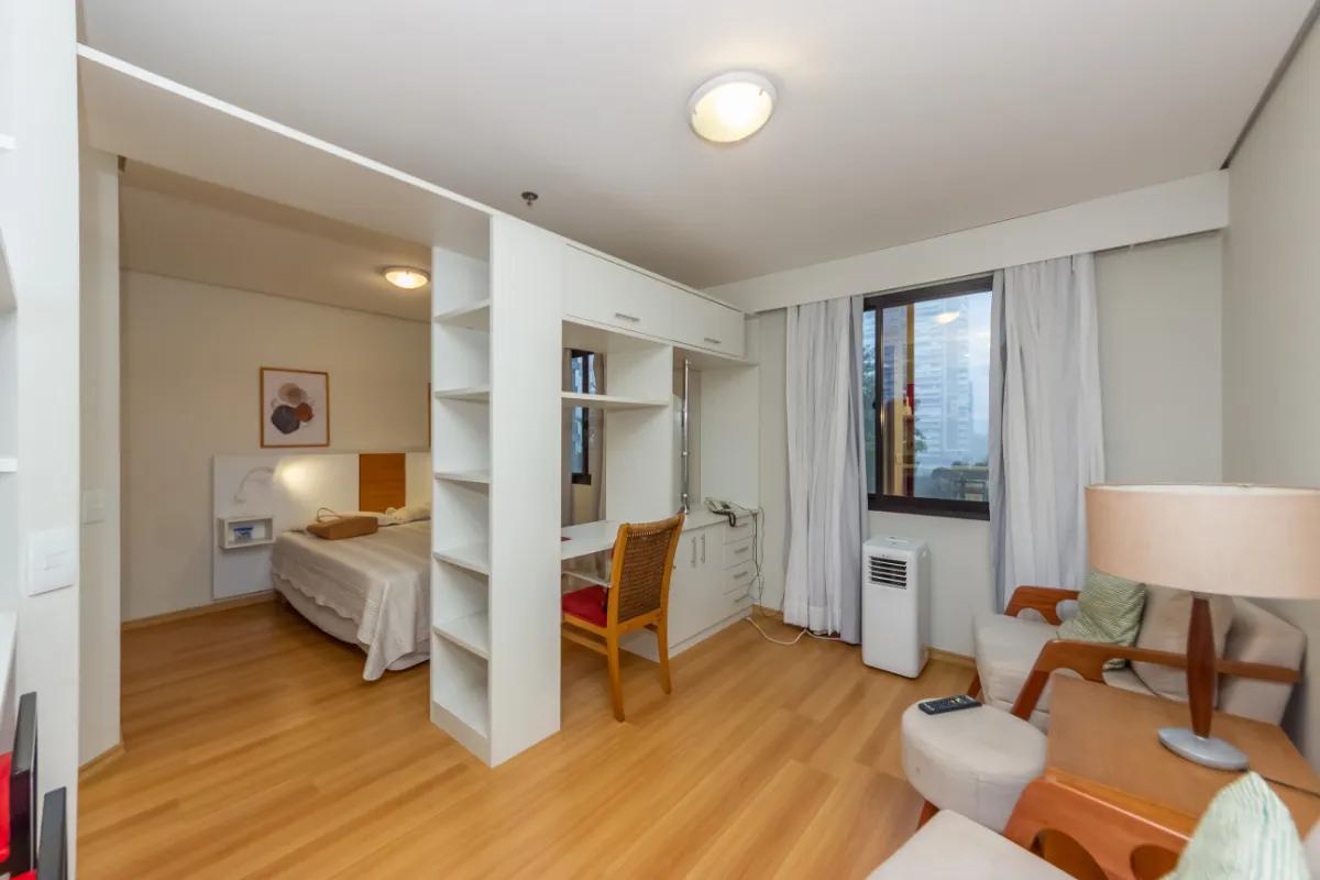 Apartamento para venda em Moema com 1 quarto, 31m²