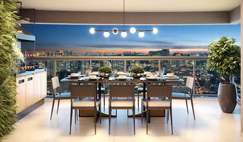 Apartamento para venda em Brooklin com 3 quartos, sendo 1 suíte, 107m²