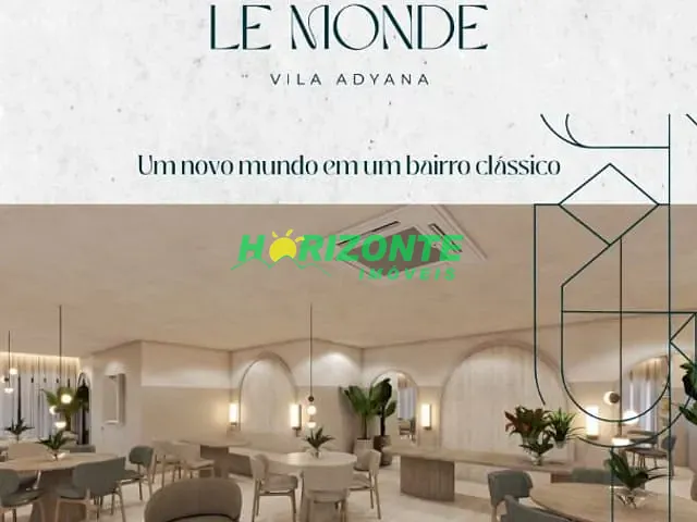 Apartamento com 58m² 2 quartos e 2 banheiros, à venda, no bairro Vila Adyana em São José dos Campos