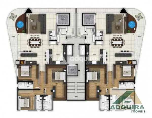 Cobertura, 3 quartos, 370 m² - Foto 11