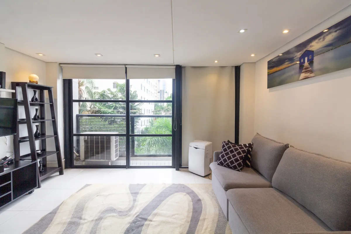 Apartamento para venda em Vila Nova Conceição com 1 quarto, 44m²