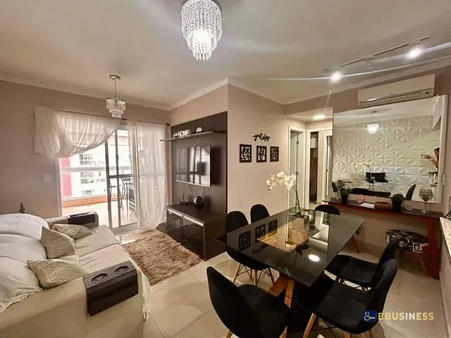 Apartamento 2 quartos e 2 banheiros, à venda ou para alugar, no bairro Centro em Bertioga