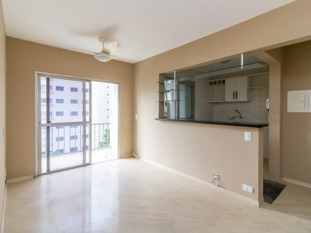 Apartamento para venda em Moema com 1 quarto, 45m²