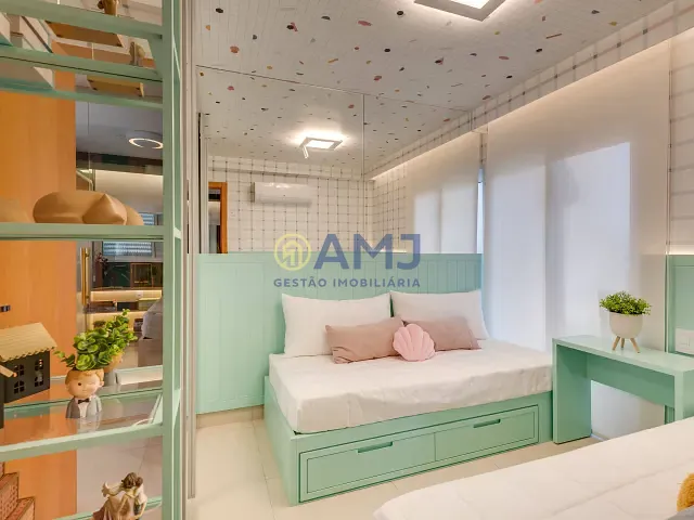 Apartamento 2 quartos e 2 banheiros, à venda, no bairro Parque Amazônia em Goiânia