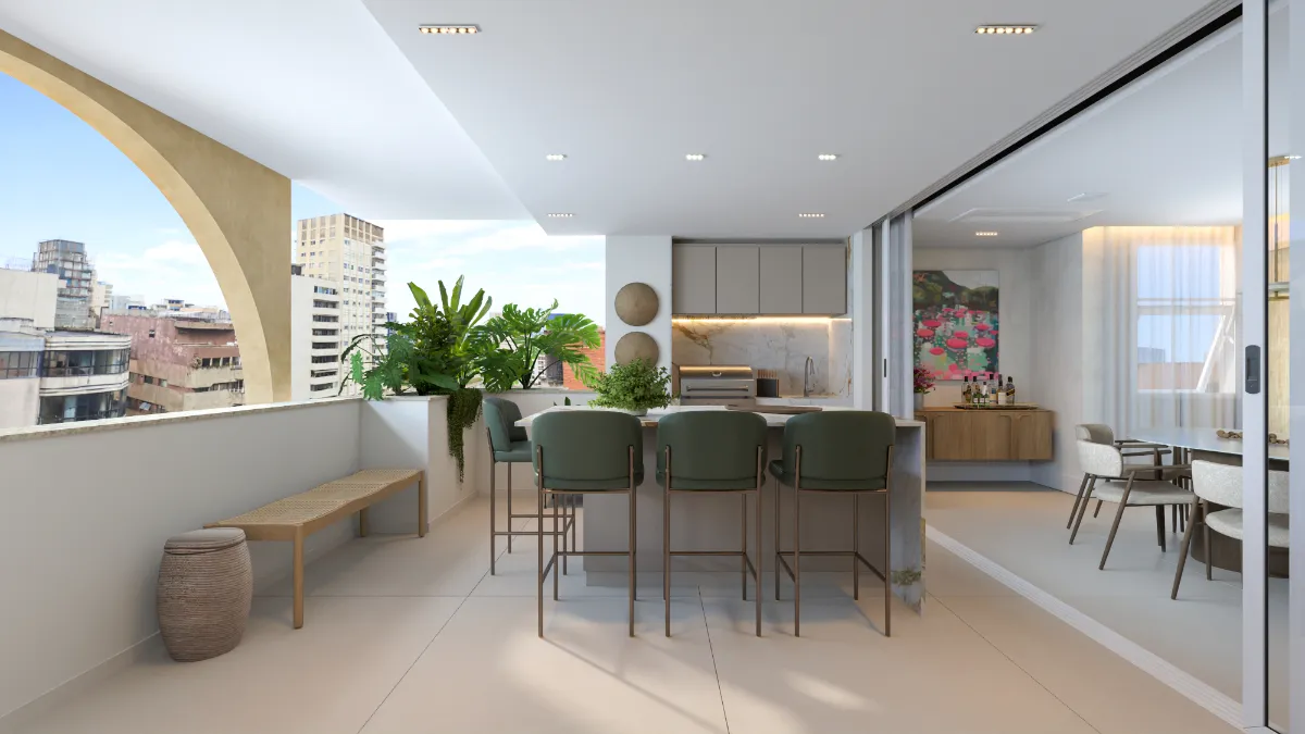Apartamento para venda em Jardim América com 3 quartos, sendo 3 suítes, 350m²