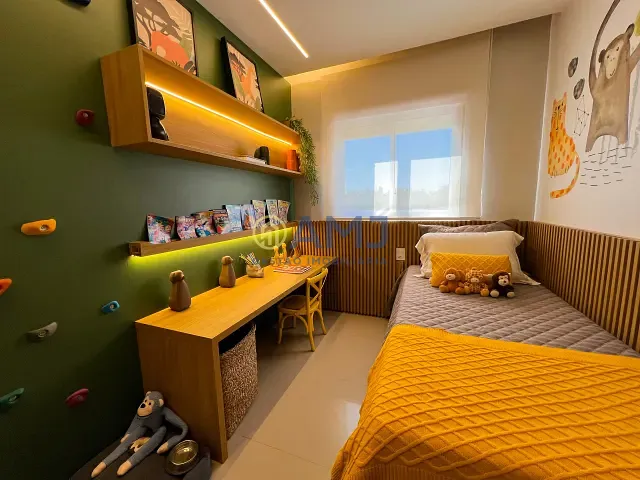 Apartamento 2 quartos e 2 banheiros, à venda, no bairro Parque Amazônia em Goiânia