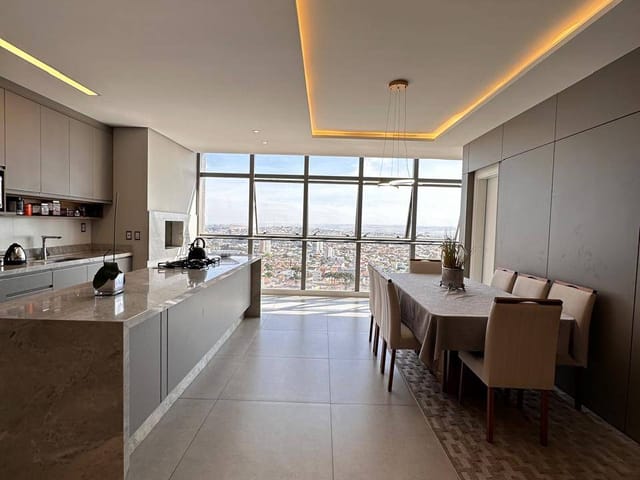 Apartamento com 259m² 3 quartos e 4 banheiros, à venda, no bairro Jardim Carvalho em Ponta Grossa