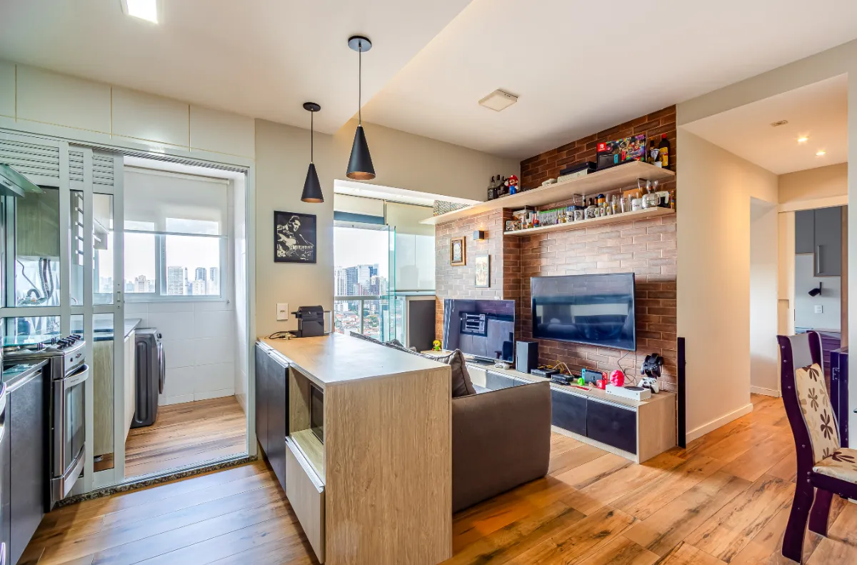 Apartamento para venda em Chácara Santo Antônio (Zona Sul) com 2 quartos, sendo 1 suíte, 54m²