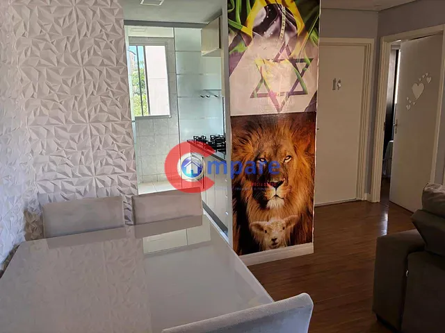 Apartamento 2 quartos e 1 banheiro, para alugar, no bairro Jardim Vermelhão em Guarulhos