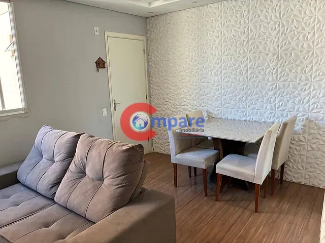 Apartamento 2 quartos e 1 banheiro, para alugar, no bairro Jardim Vermelhão em Guarulhos