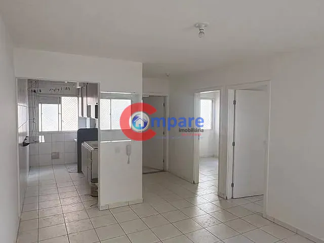 Apartamento 2 quartos e 1 banheiro, para alugar, no bairro Vila Alzira em Guarulhos