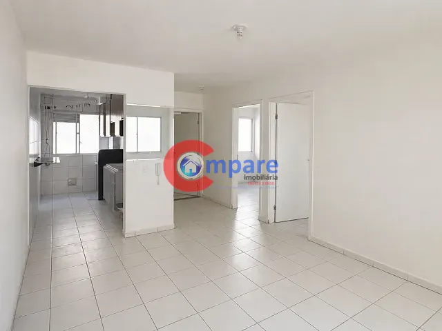 Apartamento 2 quartos e 1 banheiro, para alugar, no bairro Vila Alzira em Guarulhos