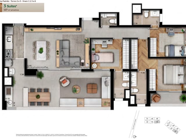 Foto do Apartamento - Apartamento à venda, Vila Anastácio, São Paulo, SP | D+ Soluções Imobiliárias