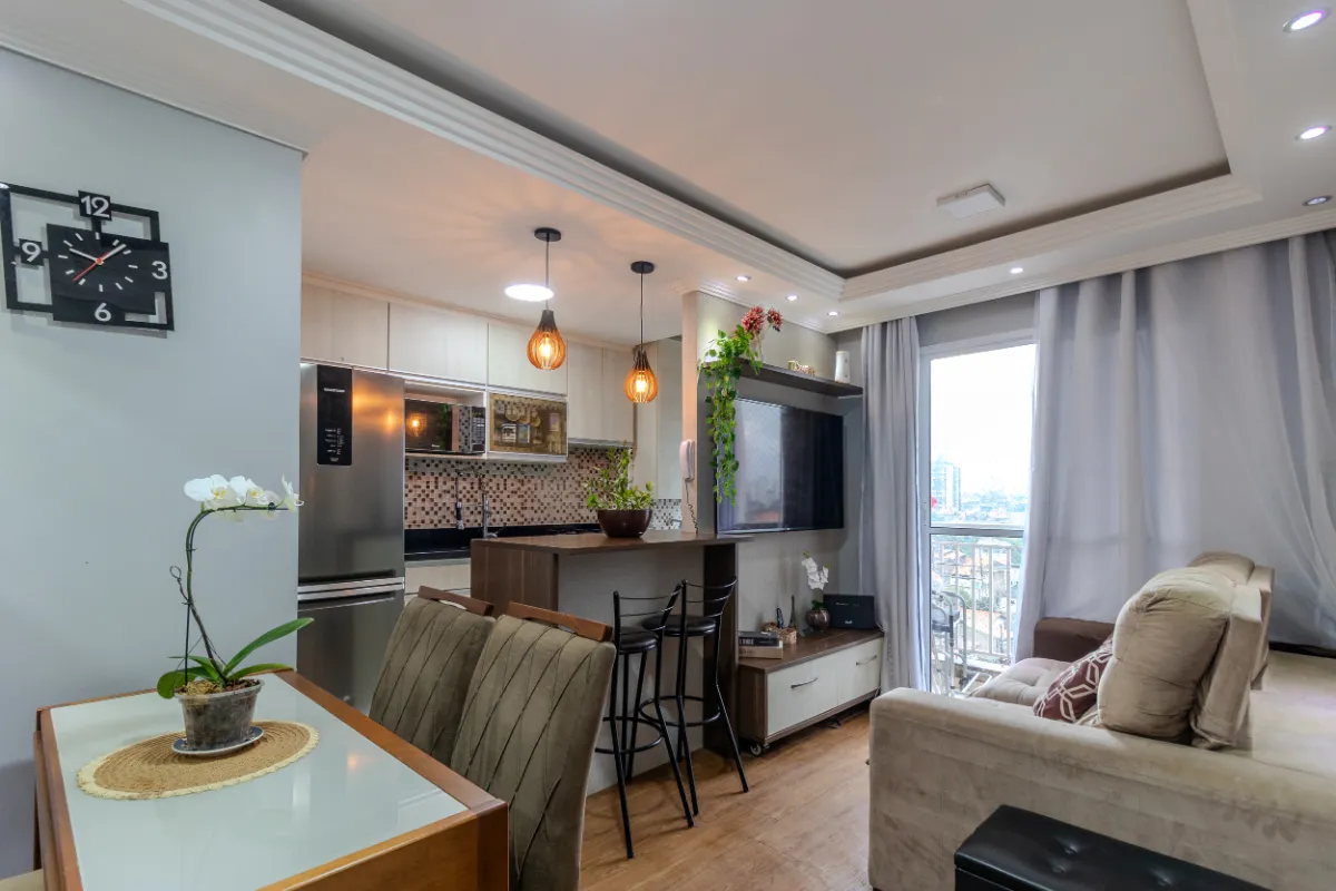 Apartamento para venda em Centro com 2 quartos, sendo 1 suíte, 54m²