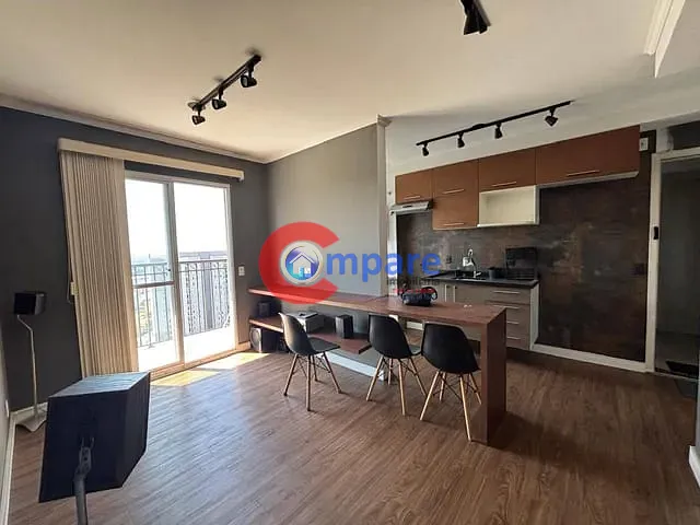 Apartamento 2 quartos e 1 banheiro, para alugar, no bairro Vila Augusta em Guarulhos