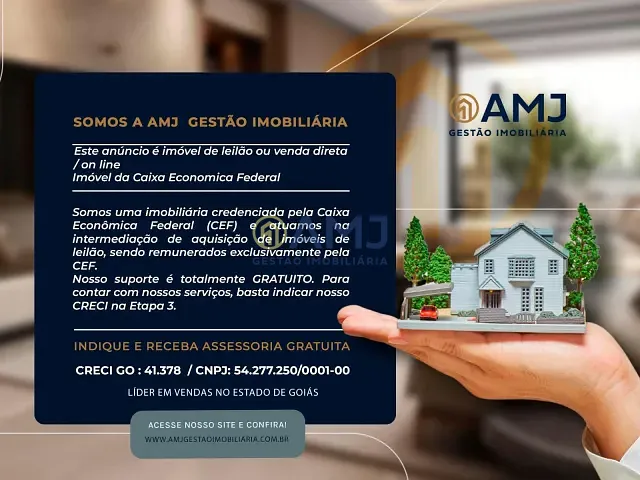 Apartamento 2 quartos e 1 banheiro, à venda, no bairro Fazenda Santa Rita em Goiânia
