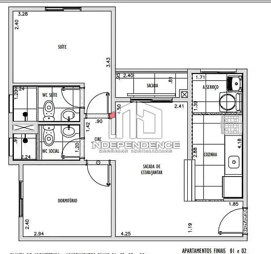 Apartamento, 2 quartos, 51 m² - Foto 65