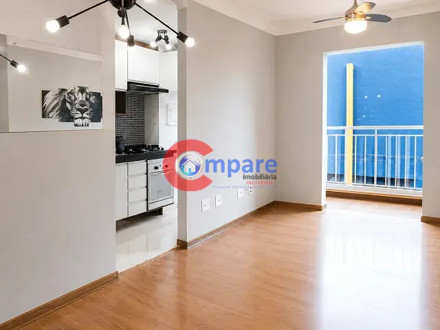 Apartamento 2 quartos e 1 banheiro, para alugar, no bairro COCAIA em Guarulhos