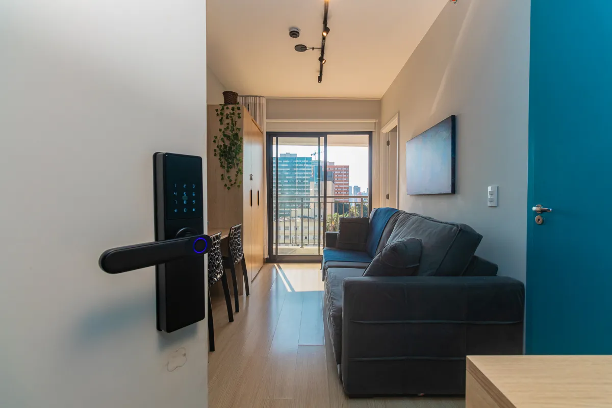 Apartamento para venda em Santo Amaro com 1 quarto, 34m²