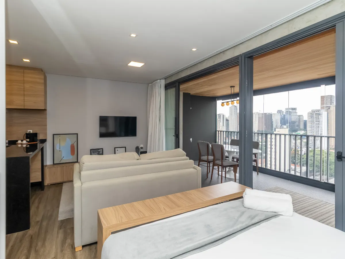 Apartamento para venda em Vila Nova Conceição com 1 quarto, 44m²