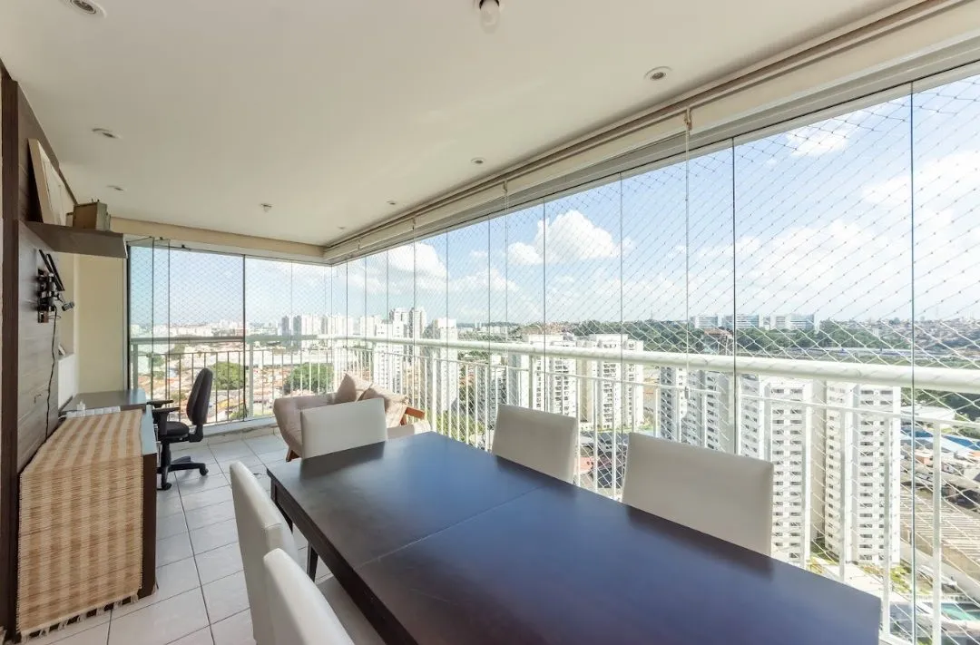Apartamento para venda em Granja Julieta com 3 quartos, sendo 1 suíte, 95m²