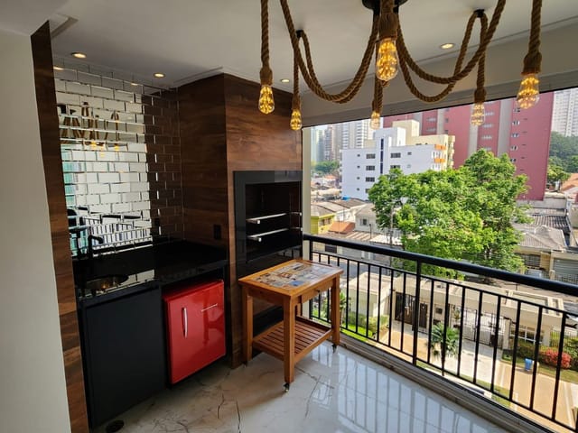 Apartamento com 117m² 2 quartos e 3 banheiros, à venda, no bairro Jardim em Santo André
