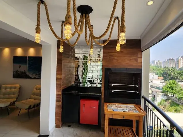Apartamento com 117m² 2 quartos e 3 banheiros, à venda, no bairro Jardim em Santo André