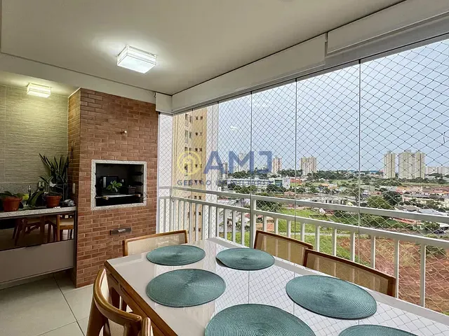 Apartamento 3 quartos e 4 banheiros, à venda, no bairro Parque Amazônia em Goiânia
