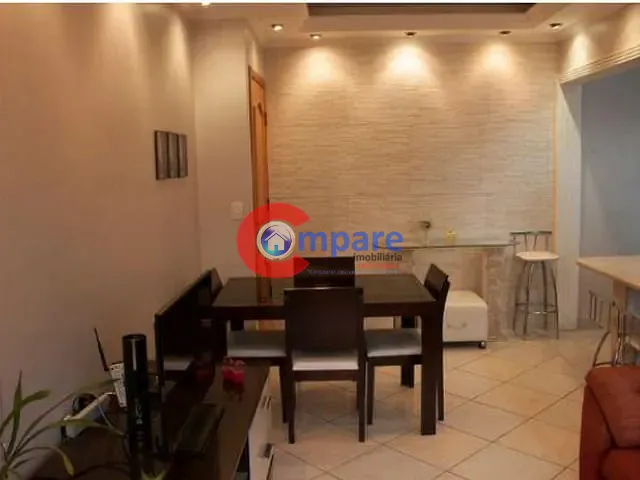 Apartamento com 60m² 2 quartos e 1 banheiro, à venda, no bairro Vila Rosália em Guarulhos