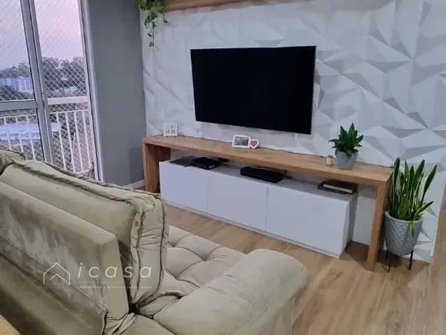 Apartamento com 50m² 2 quartos e 1 banheiro, à venda, no bairro Parque Residencial Flamboyant em São José dos Campos