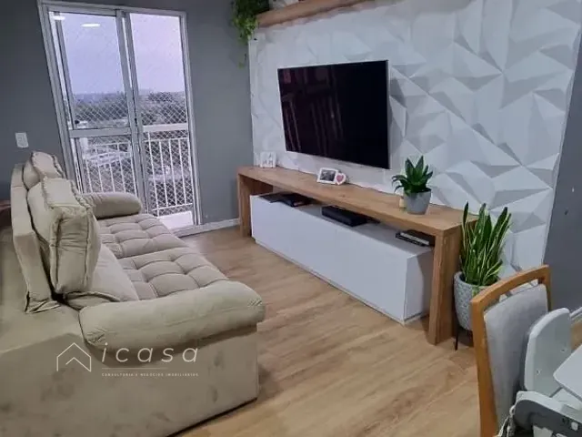 Apartamento com 50m² 2 quartos e 1 banheiro, à venda, no bairro Parque Residencial Flamboyant em São José dos Campos