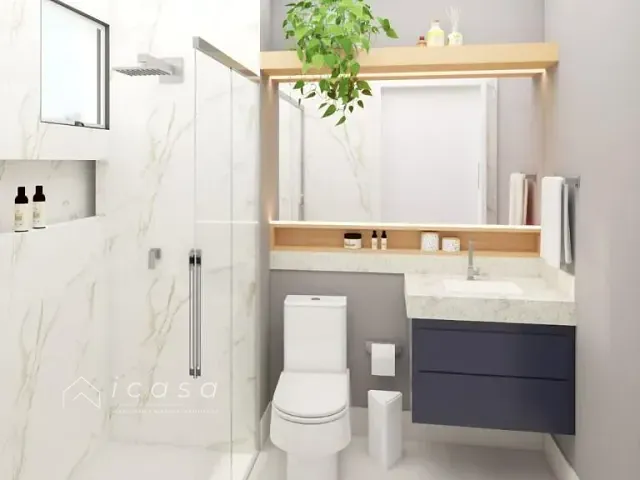 Apartamento com 65m² 2 quartos e 2 banheiros, à venda, no bairro Residencial Portal da Mantiqueira em Taubaté
