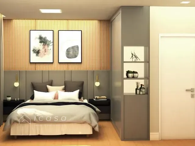 Apartamento com 65m² 2 quartos e 2 banheiros, à venda, no bairro Residencial Portal da Mantiqueira em Taubaté