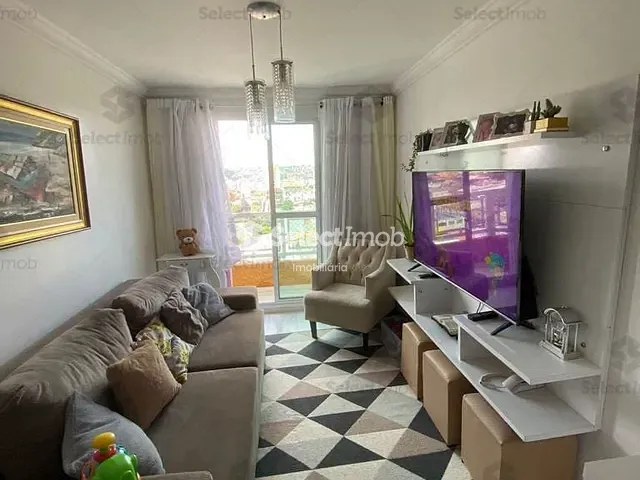 Apartamento com 62m² 2 quartos e 1 banheiro, à venda, no bairro Vila Nossa Senhora das Vitórias em Mauá