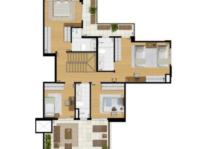 Foto do Apartamento - Apartamento à venda e locação 4 Quartos, 2 Suites, 3 Vagas, 290M², Jardim Aquarius, São José dos Campos - SP | Condomínio Premiere | RUSSI IMÓVEIS