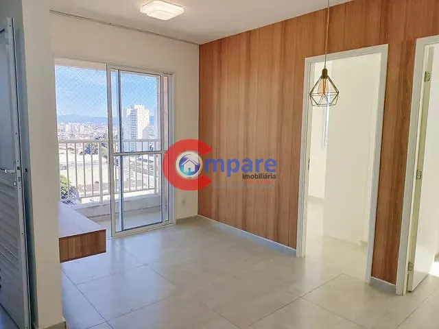 Apartamento com 48m² 2 quartos e 1 banheiro, para alugar, no bairro Vila Augusta em Guarulhos
