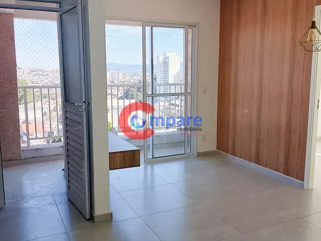 Apartamento com 48m² 2 quartos e 1 banheiro, para alugar, no bairro Vila Augusta em Guarulhos
