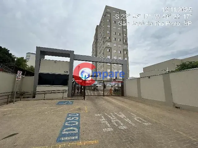 Apartamento com 86m² 2 quartos e 1 banheiro, à venda, no bairro ESTANCIA SAO JOAO em Sao Jose Do Rio Preto