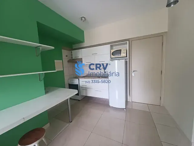 Apartamento com 24m² 1 quarto e 1 banheiro, para alugar, no bairro Centro em Londrina